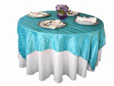 Various shape and size tablecloths